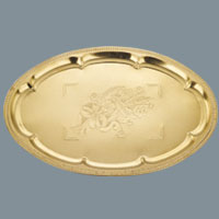 鍍金橢圓盤(pán)